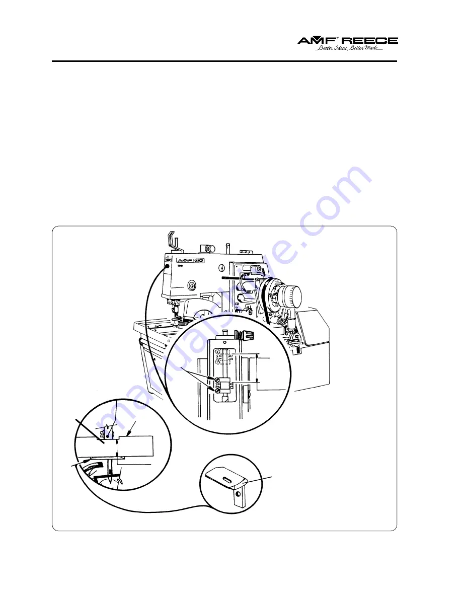 AMF REECE S100 Parts And Service Manual Download Page 47