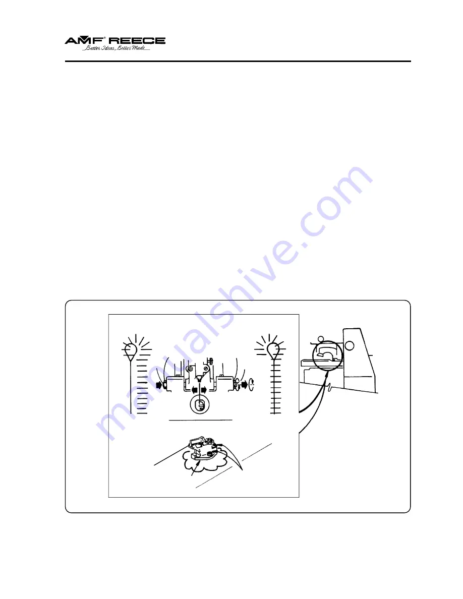 AMF REECE S100 Parts And Service Manual Download Page 54