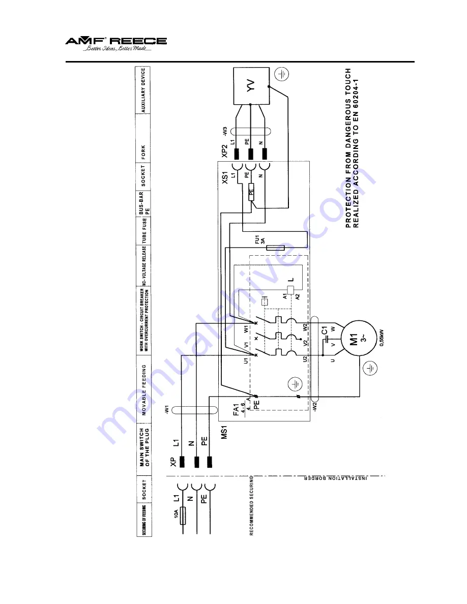 AMF REECE S100 Parts And Service Manual Download Page 80