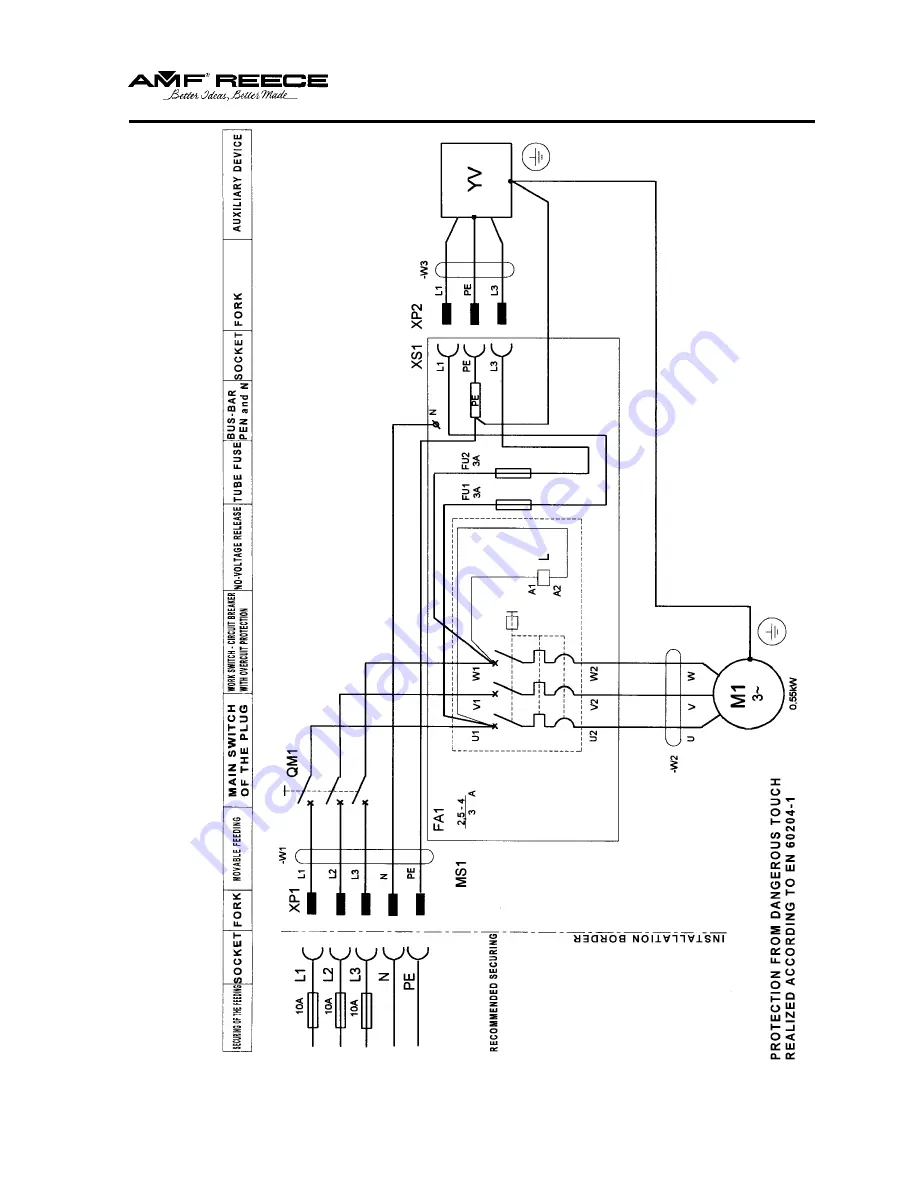 AMF REECE S100 Parts And Service Manual Download Page 82