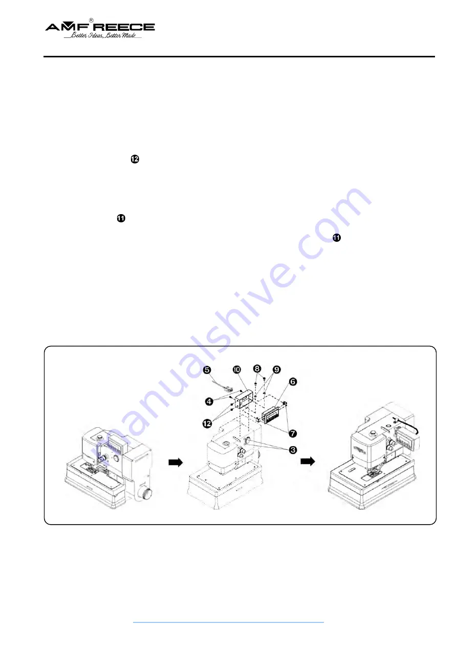 AMF S 4000 LS Parts And Service Manual Download Page 19