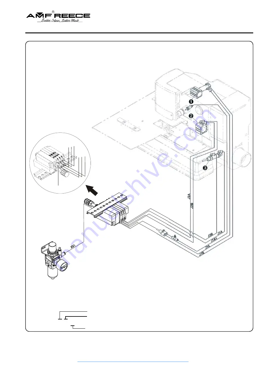 AMF S 4000 LS Parts And Service Manual Download Page 21