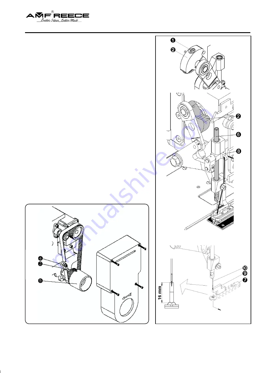 AMF S 4000 LS Parts And Service Manual Download Page 35