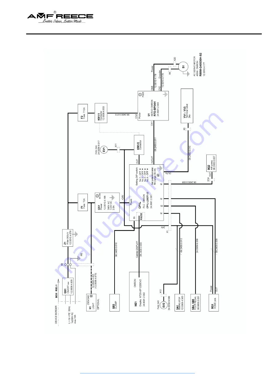 AMF S 4000 LS Parts And Service Manual Download Page 65