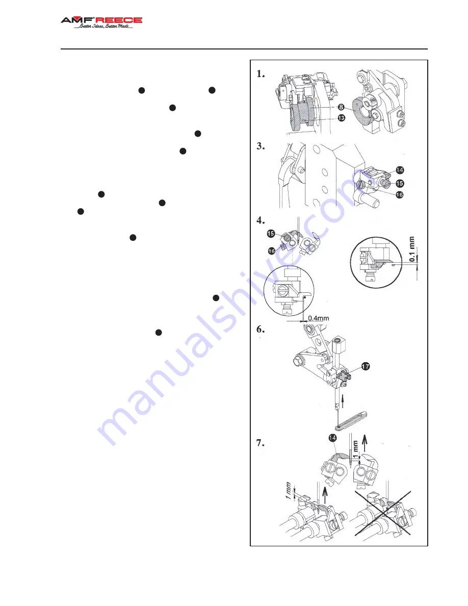 AMF S-4001 ISBH+I SM 30 Parts And Service Manual Download Page 57