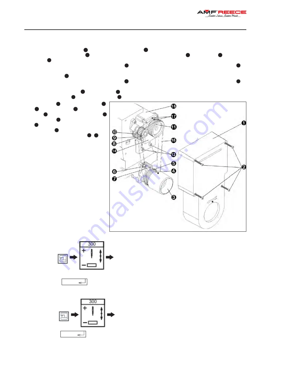 AMF S-4001 ISBH+I SM 30 Parts And Service Manual Download Page 66