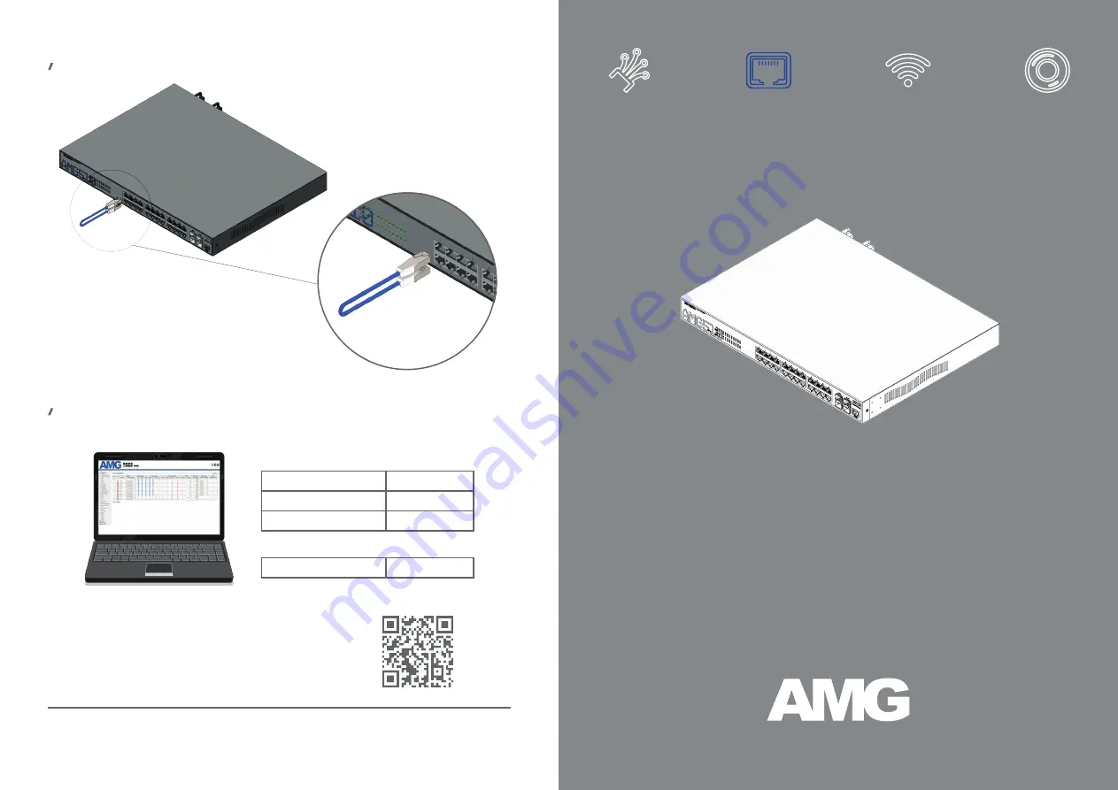 AMG AMG510-24G-4XS-RP Installation Manual Download Page 1