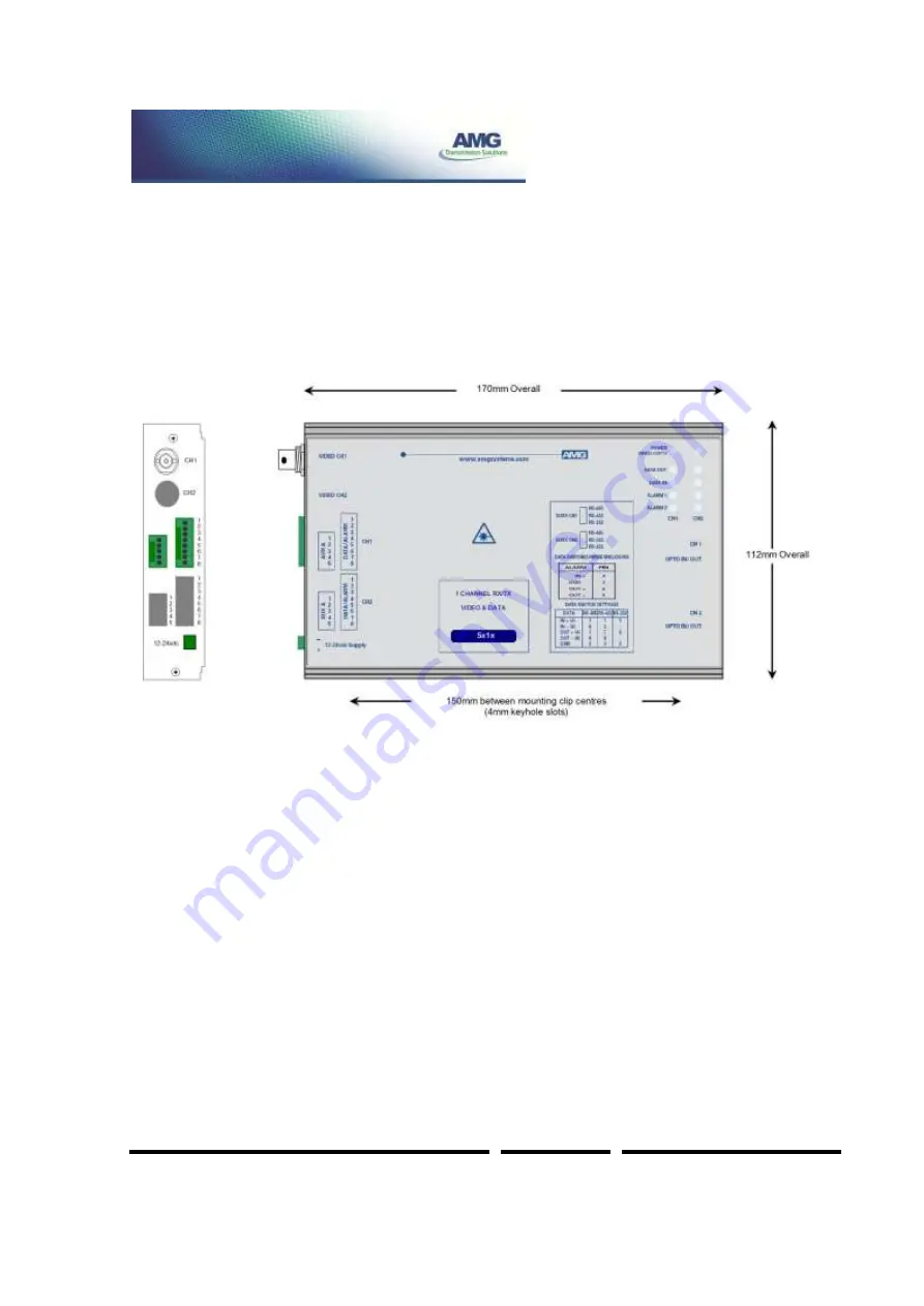 AMG AMG5713A9-DIN Instruction Manual Download Page 1