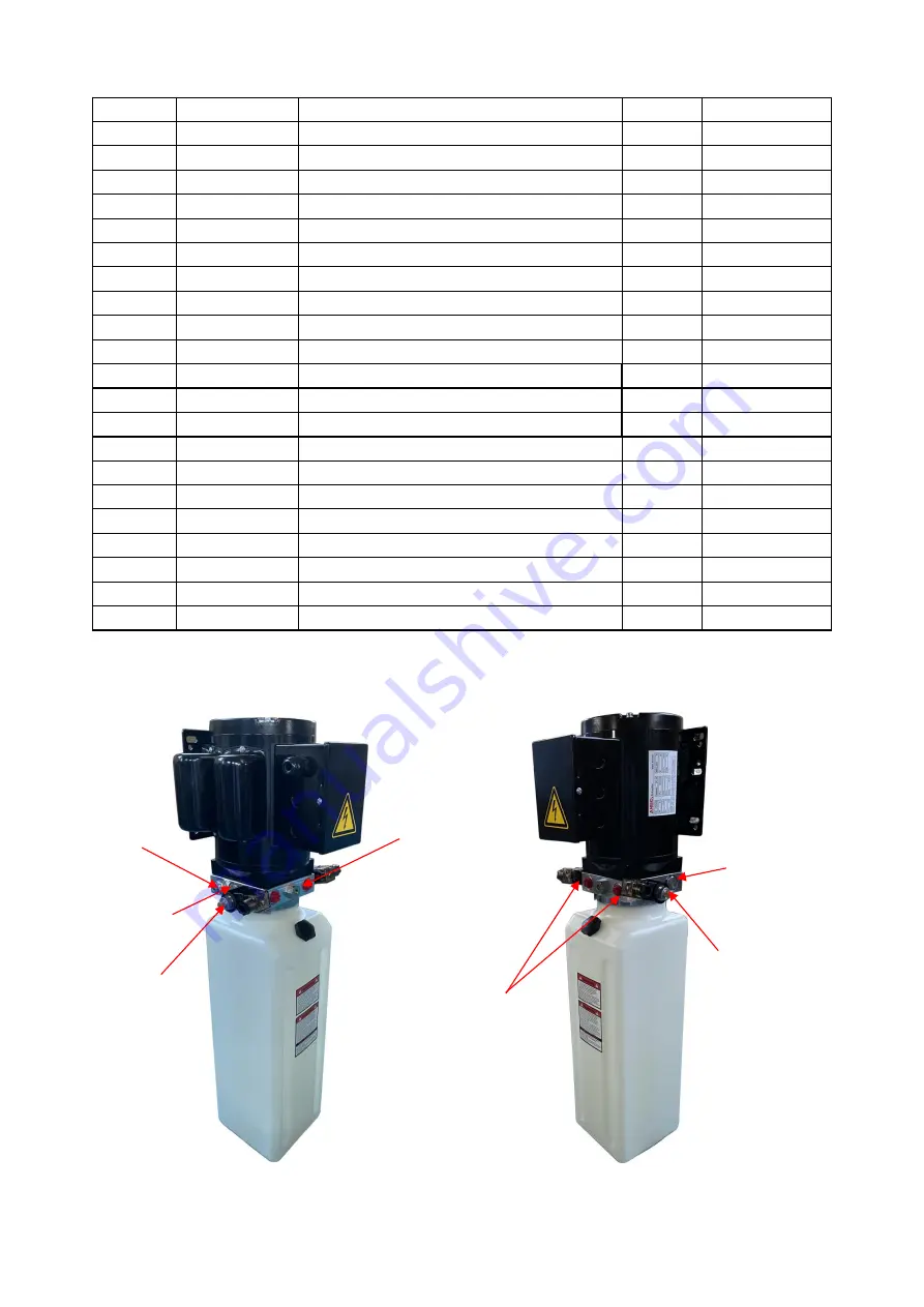 AMGO Hydraulics MRL09 Installation And Service Manual Download Page 21