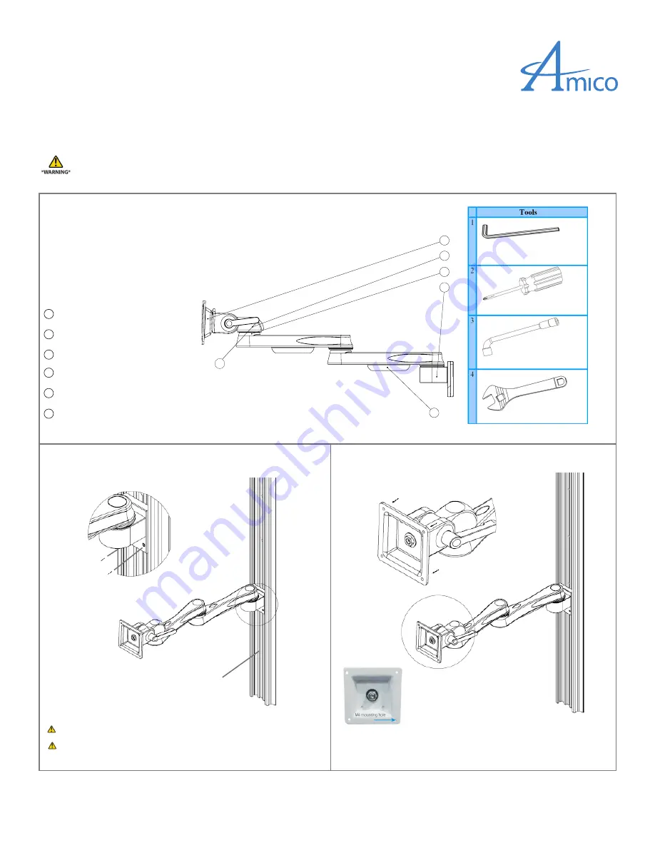 Amico SSM Arm Скачать руководство пользователя страница 1