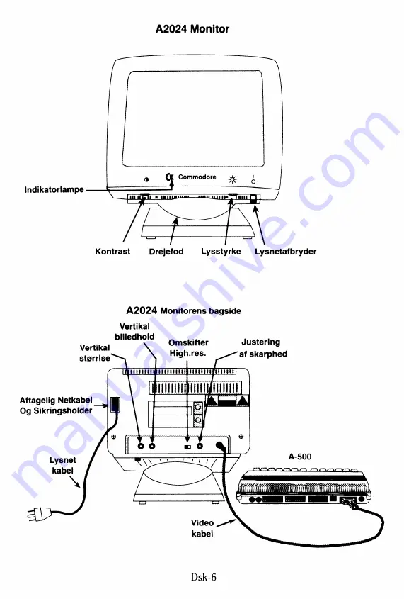 Amiga A2024 User Manual Download Page 67