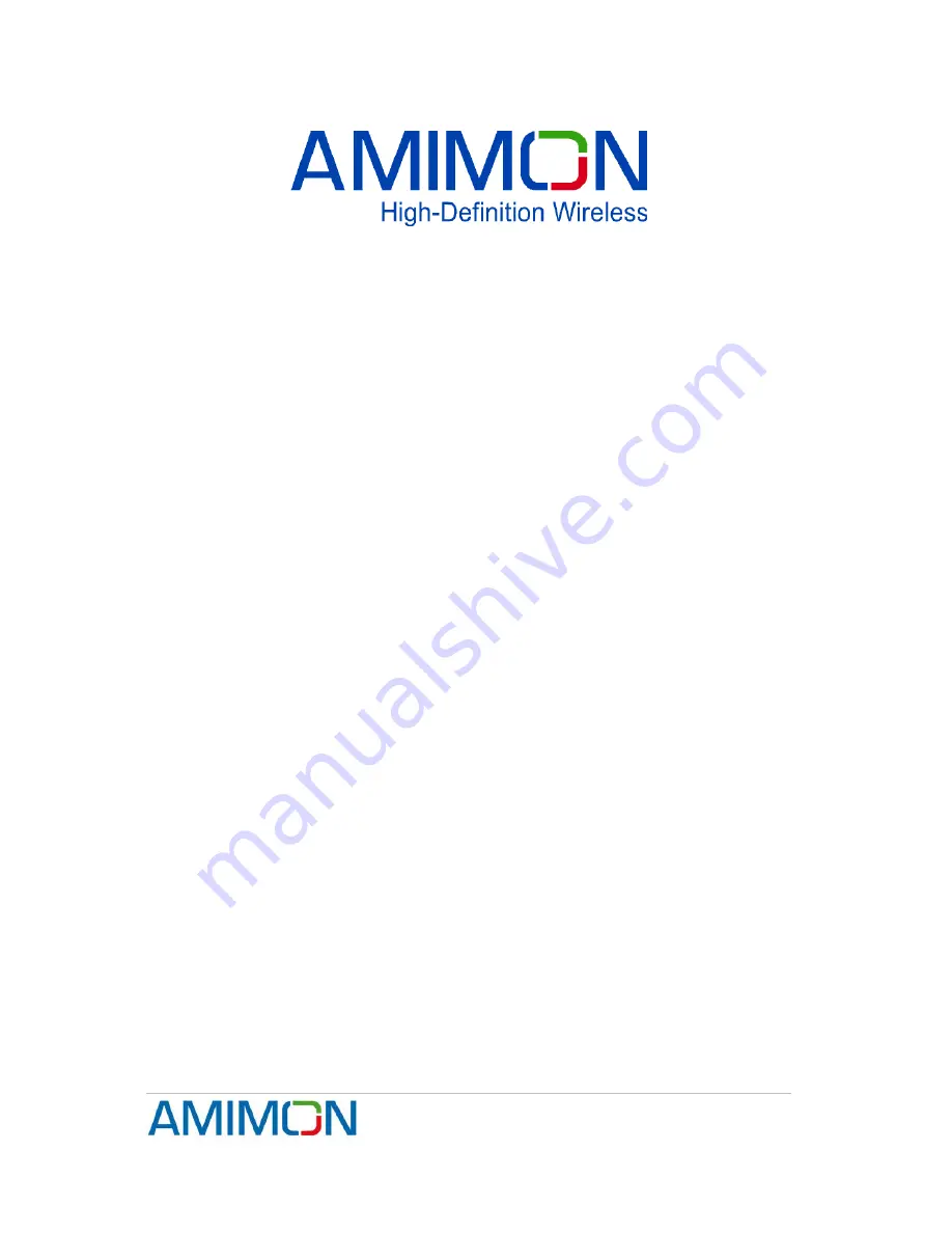 AMIMON AMN060 User Manual Download Page 1