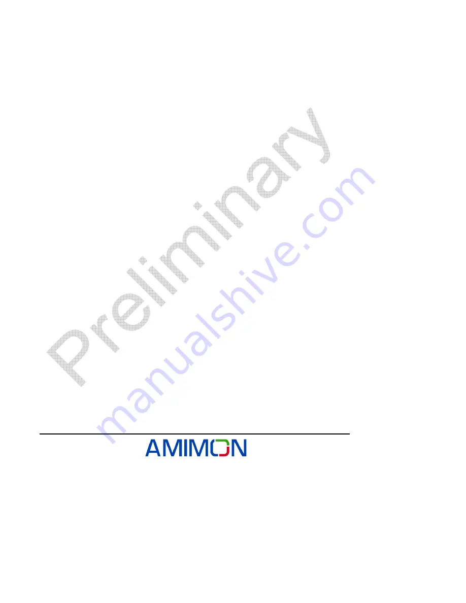 AMIMON AMN12310 WHDI Datasheet Download Page 1