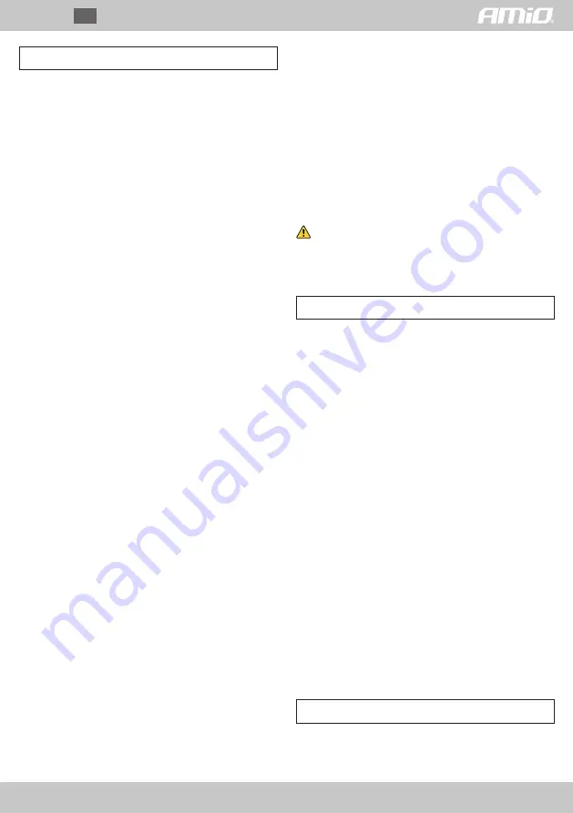 AMiO 01035 Operating Instructions Manual Download Page 10