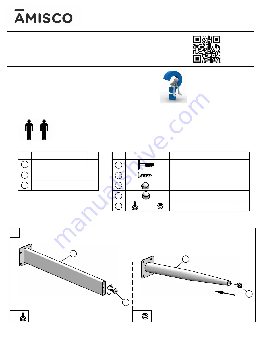 Amisco Nexus 50524-93461 Assembly Download Page 1