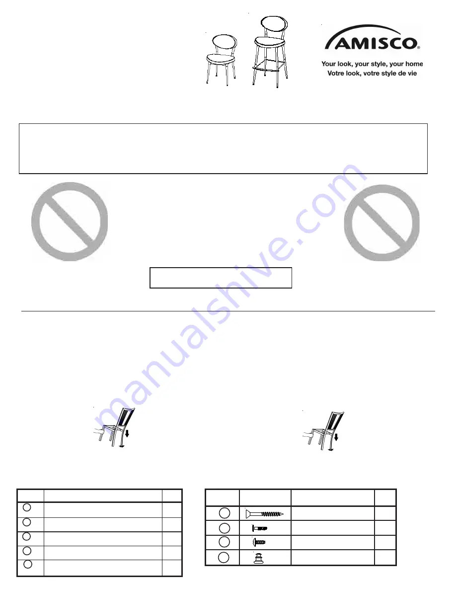 Amisco OPUS 0132 Quick Start Manual Download Page 1