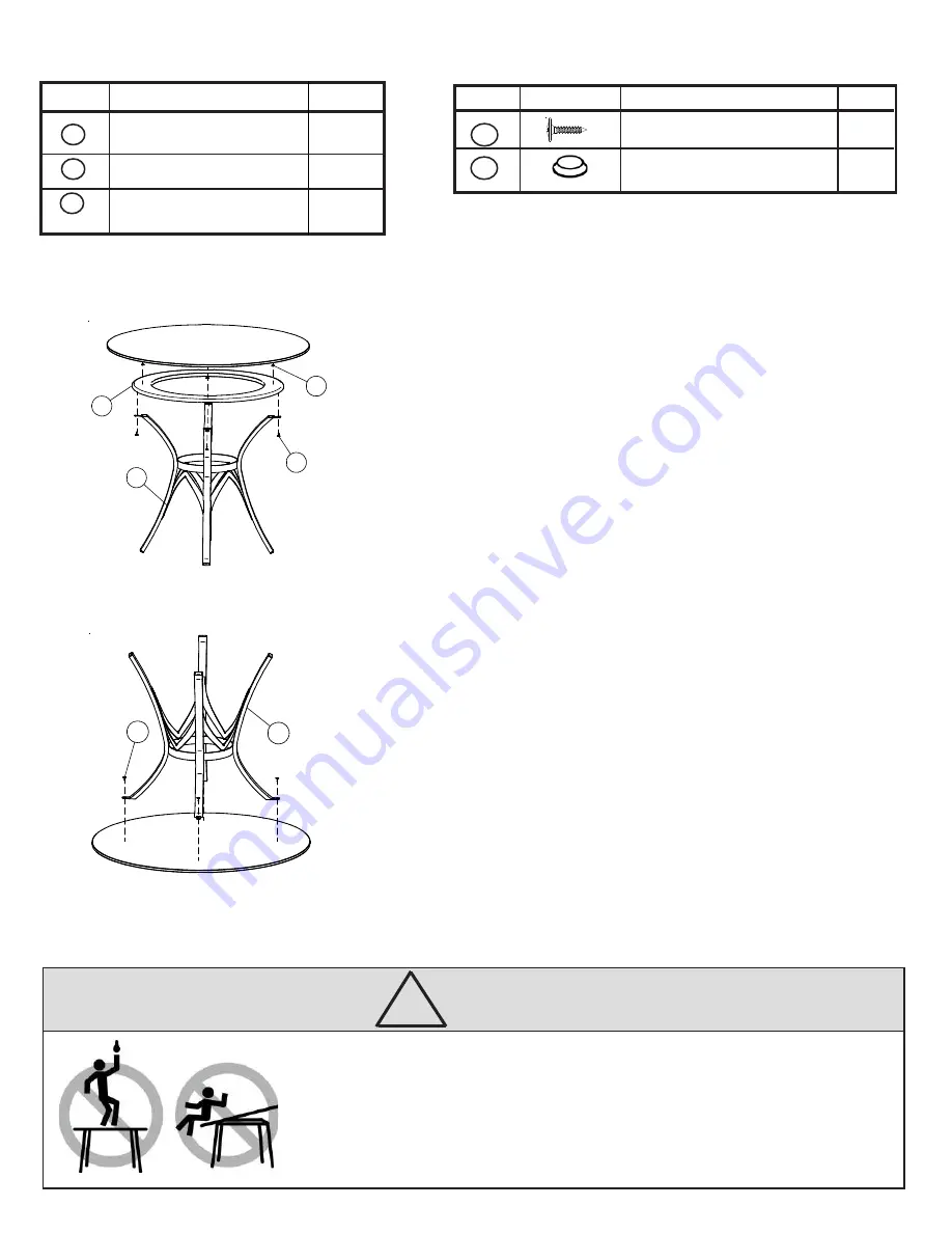 Amisco TABLE Скачать руководство пользователя страница 2