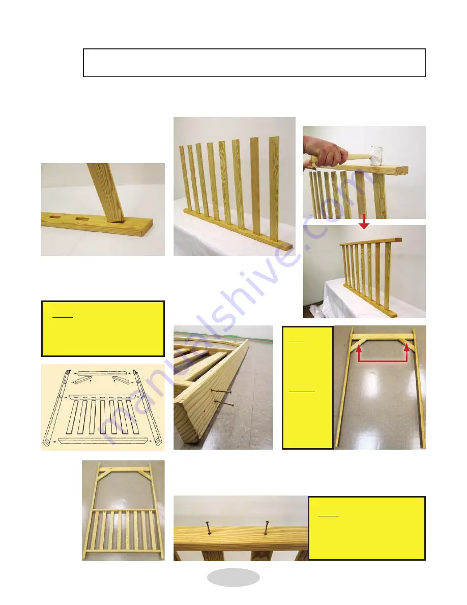 Amish Country Gazebos Wood Gazebo-in-a-Box Assembly Instructions Manual Download Page 10