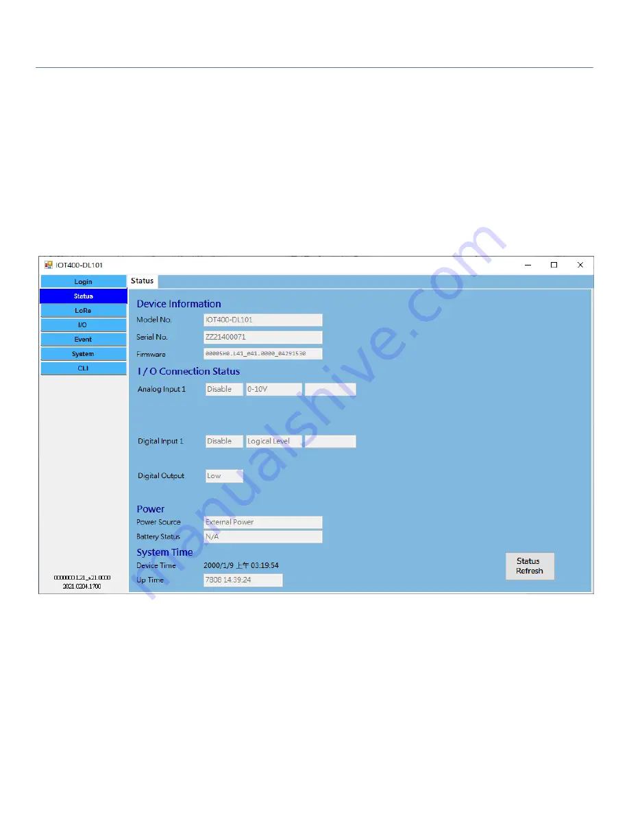 Amit IOT400-DL101 User Manual Download Page 17