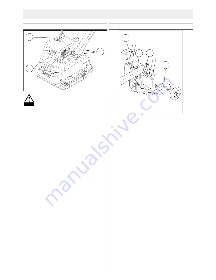 Ammann AVP 2220 Operating Instructions Manual Download Page 17