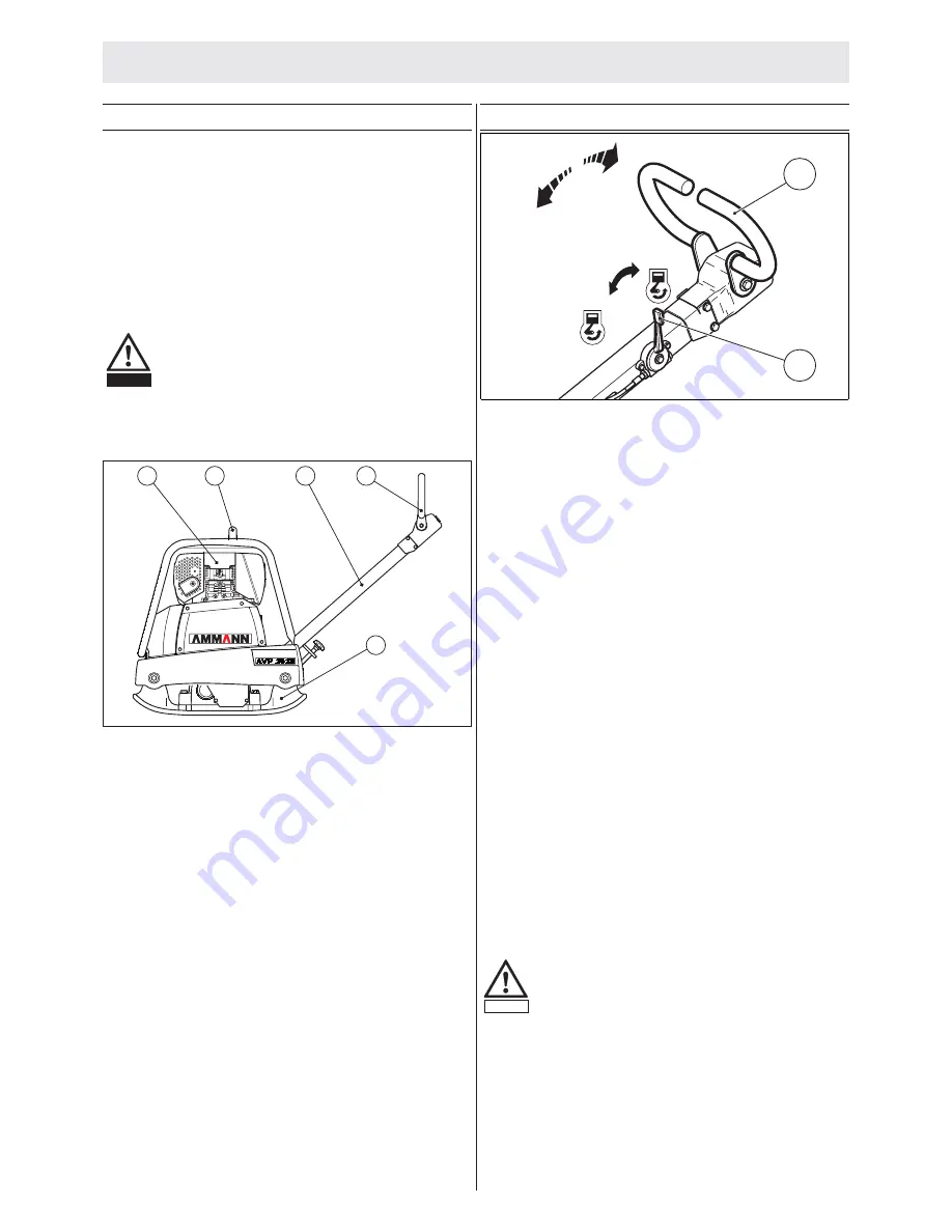 Ammann AVP 2220 Operating Instructions Manual Download Page 34