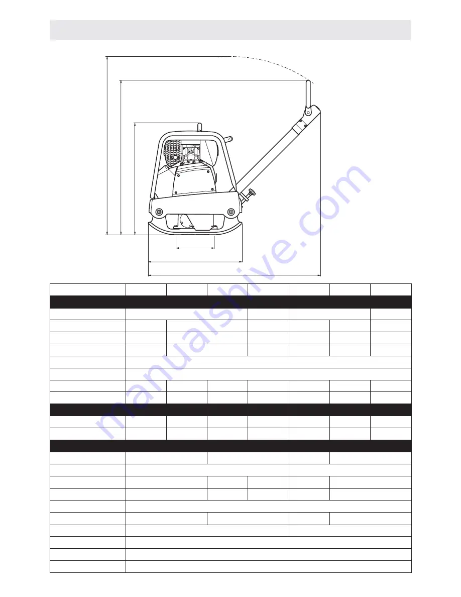 Ammann AVP 2220 Operating Instructions Manual Download Page 76