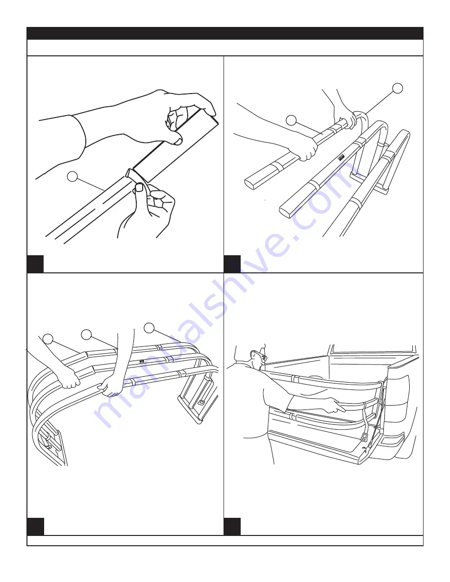 AMP Research BedXTender HD MAX Series Скачать руководство пользователя страница 4