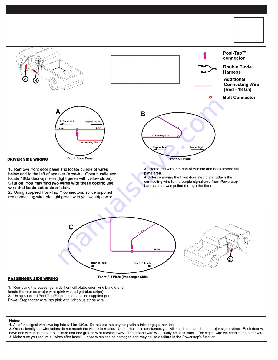 AMP Research PowerStep Installation Manual Download Page 23