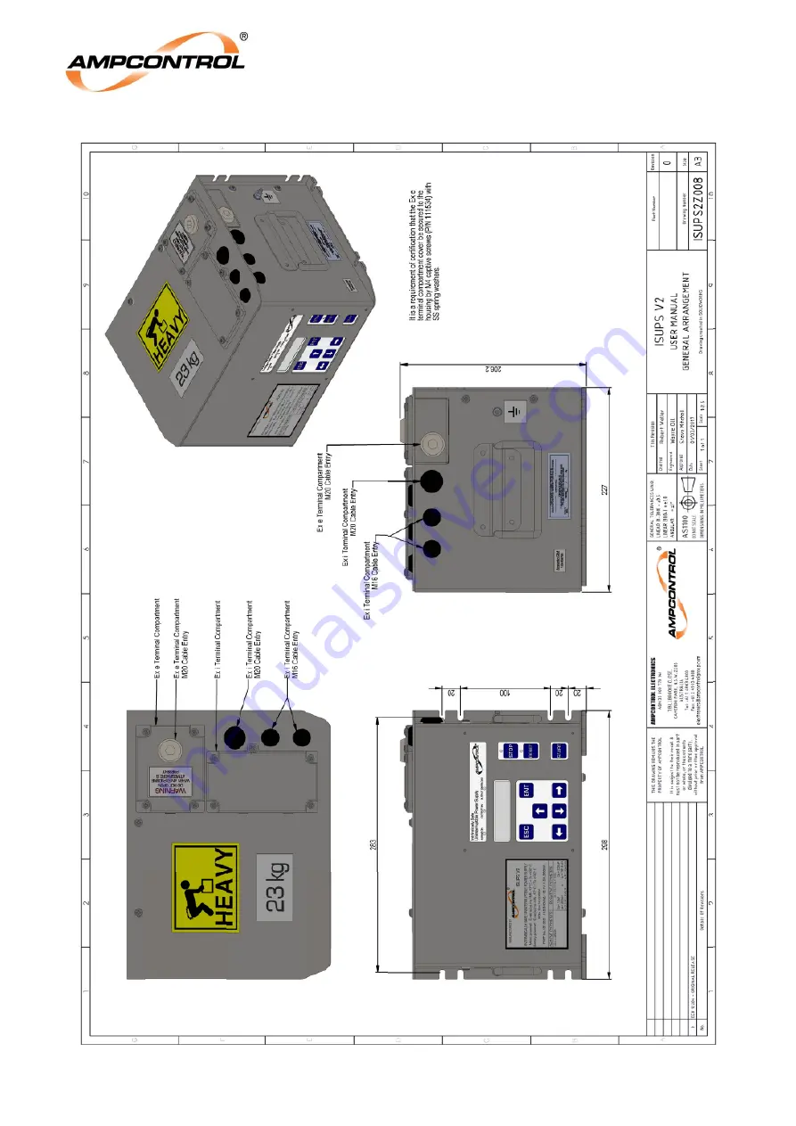 Ampcontrol ISUPS 2 User Manual Download Page 62