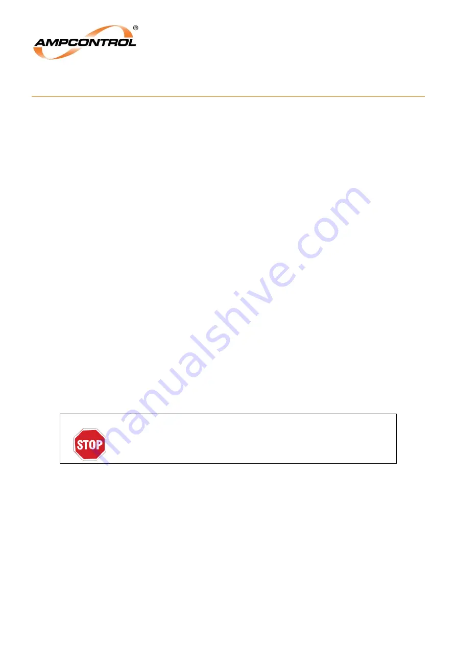 Ampcontrol OCS User Manual Download Page 19