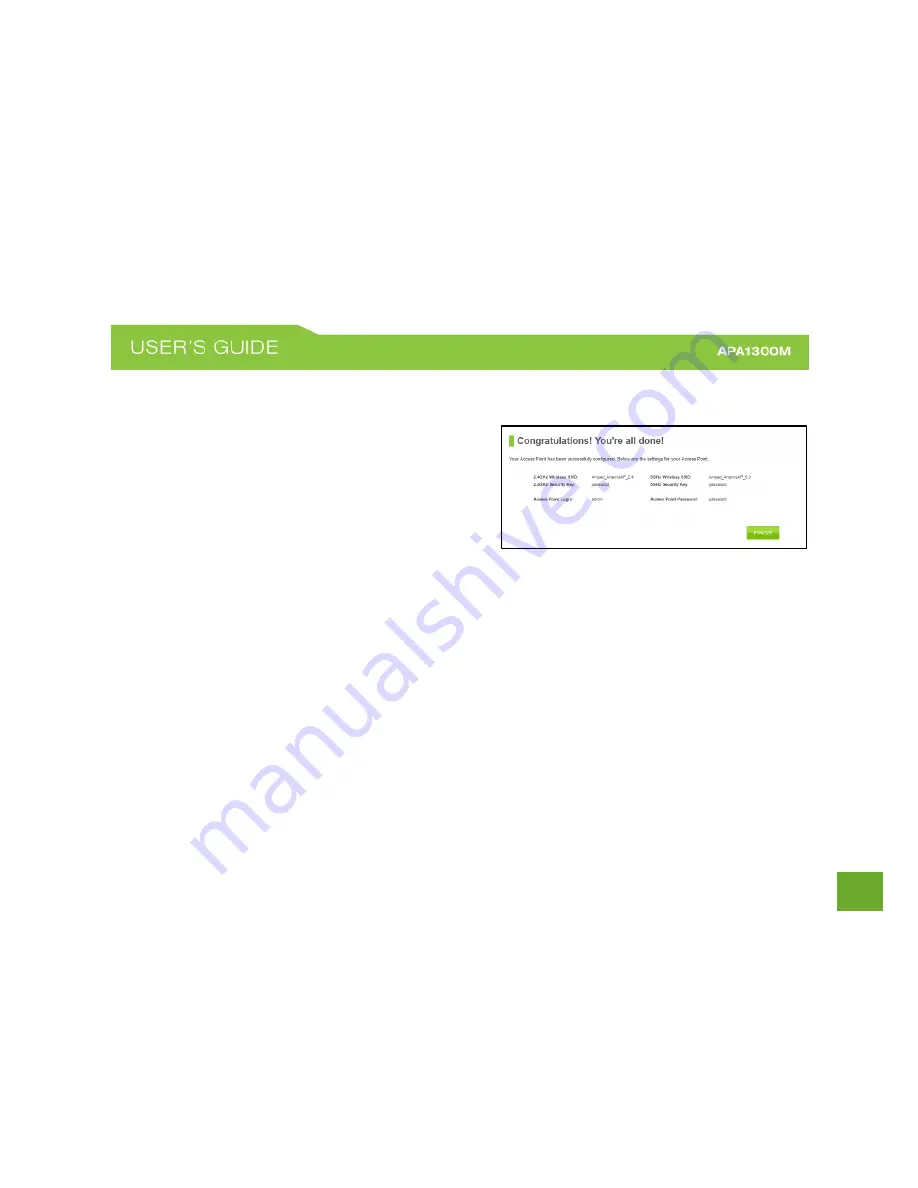 Amped Wireless APA1300M User Manual Download Page 16