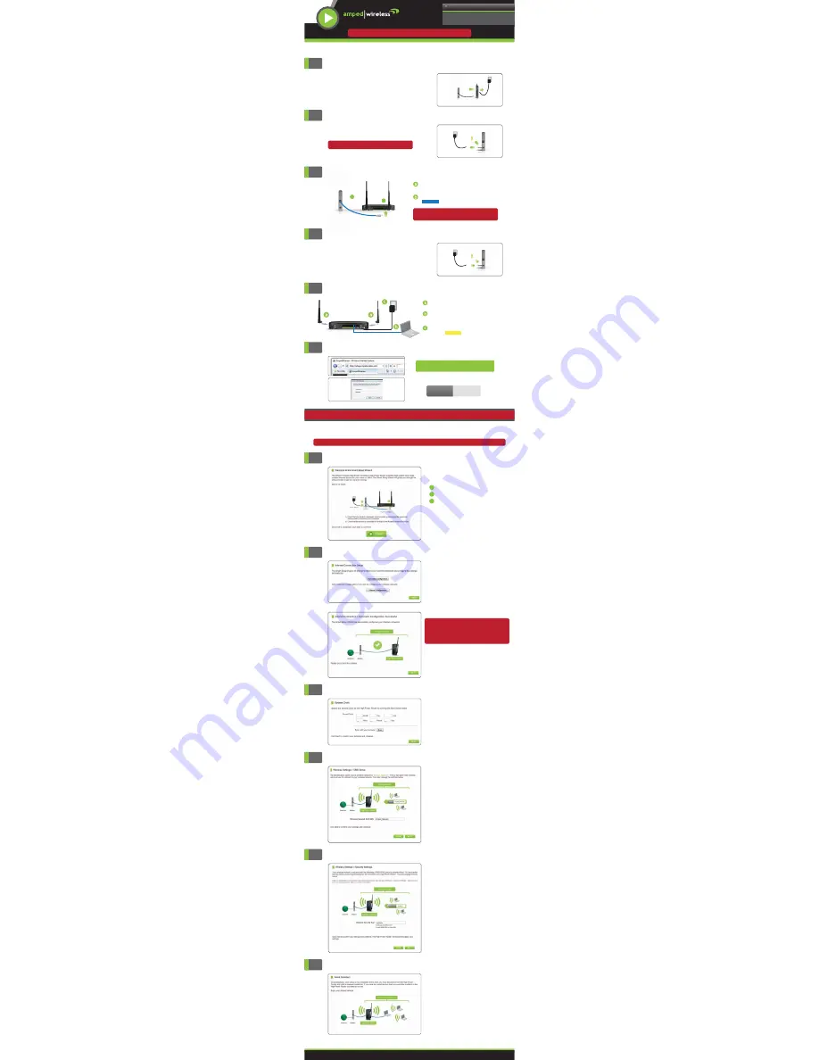 Amped Wireless R10000 Setup Manual Download Page 1