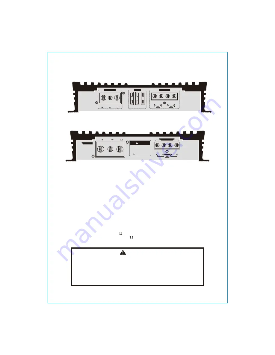 Ampere Audio AA-1000.1D Owner'S Manual Download Page 4