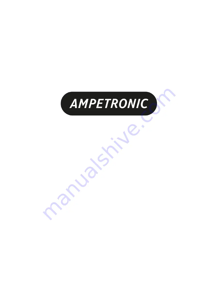 Ampetronic HLS-2D Test Procedure Download Page 1