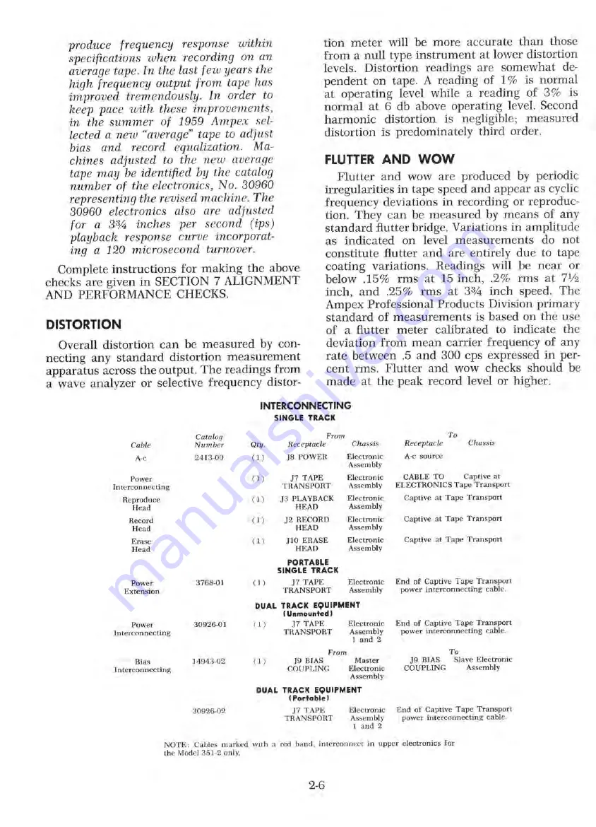 Ampex 351 Series Скачать руководство пользователя страница 18