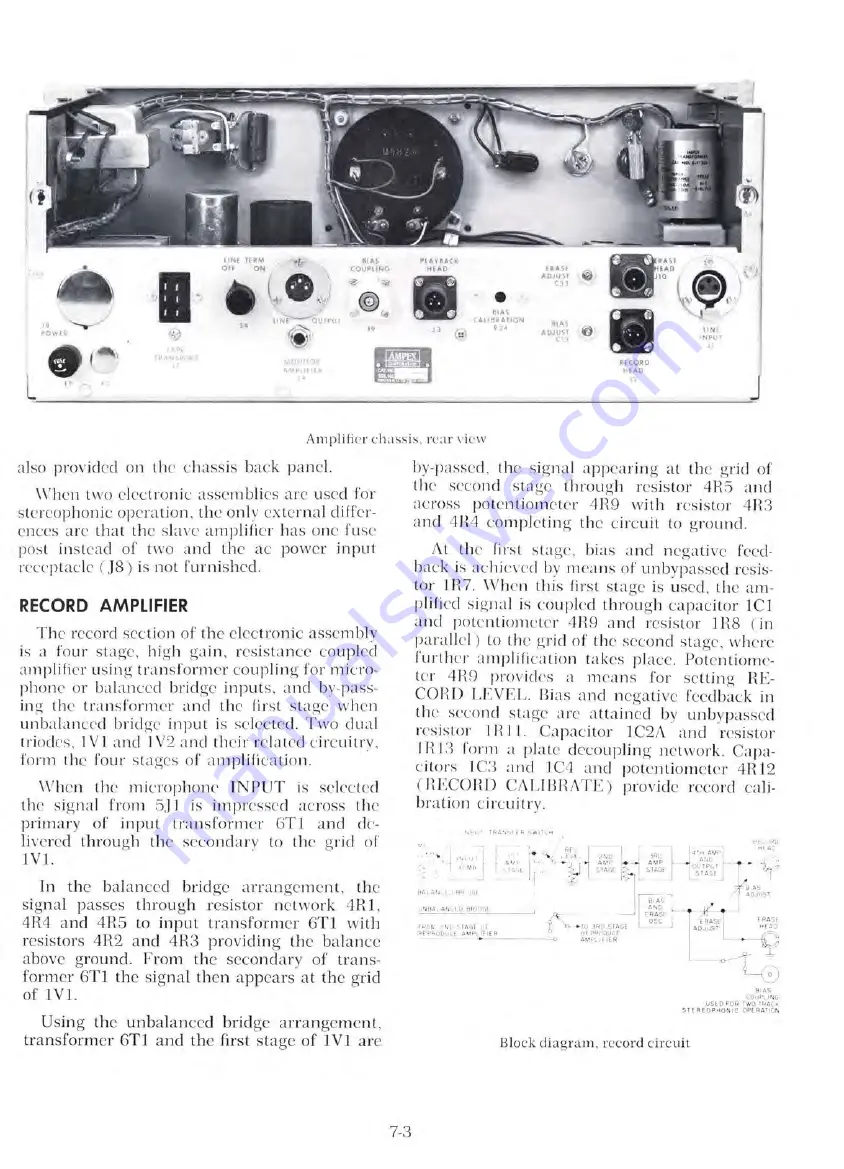 Ampex 351 Series Скачать руководство пользователя страница 58