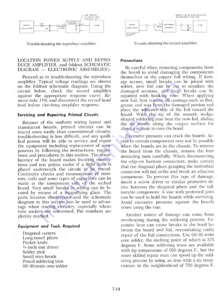 Ampex 351 Series Manual Download Page 69