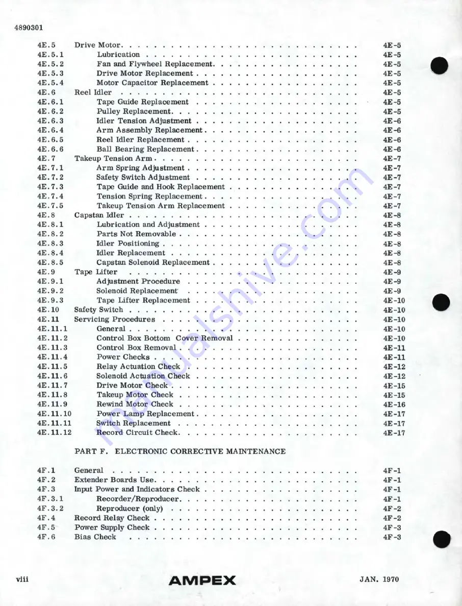 Ampex AG-440 B Скачать руководство пользователя страница 11