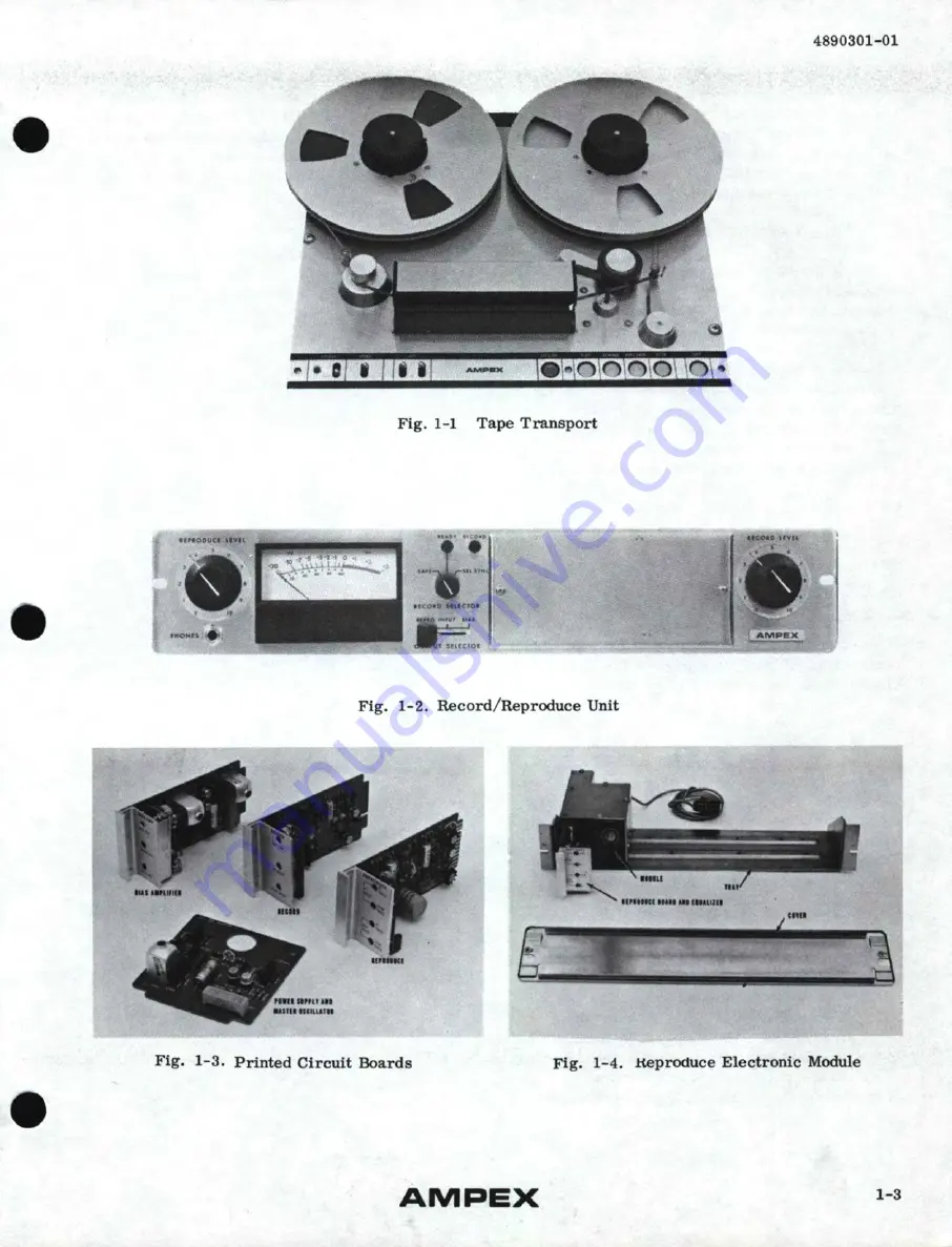 Ampex AG-440 B Operation And Maintenance Manual Download Page 21