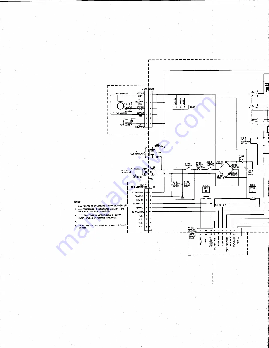 Ampex AG500 Скачать руководство пользователя страница 64