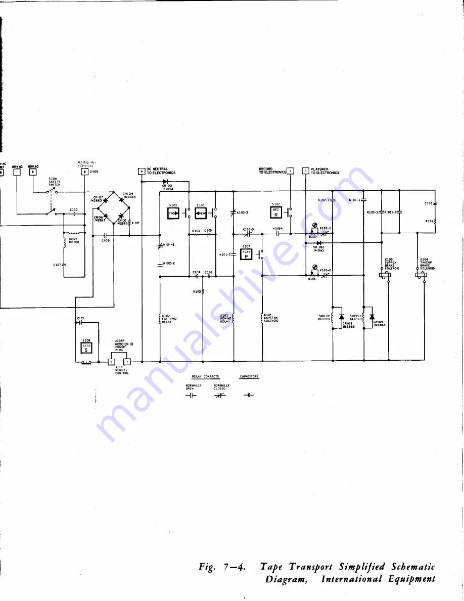 Ampex AG500 Скачать руководство пользователя страница 71