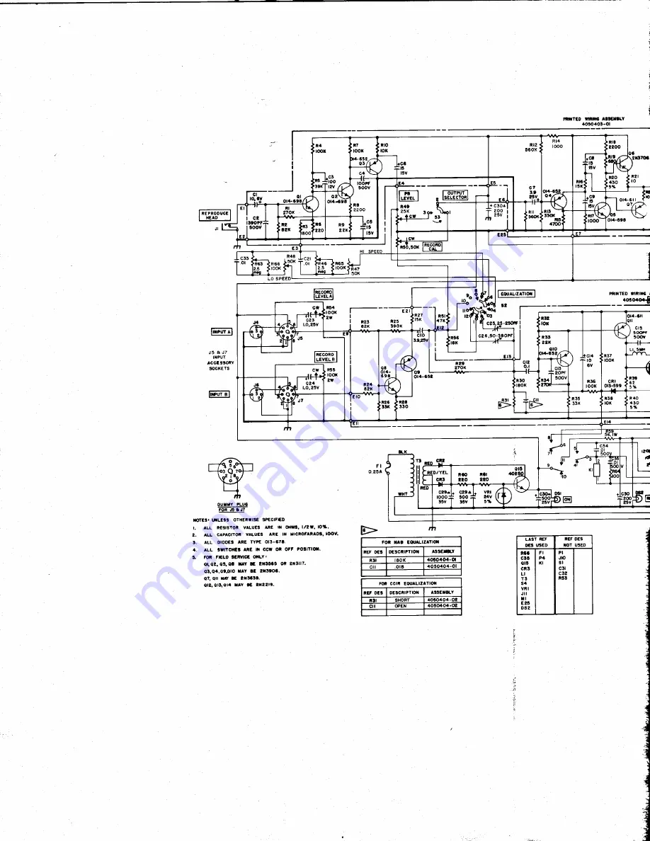 Ampex AG500 Скачать руководство пользователя страница 74