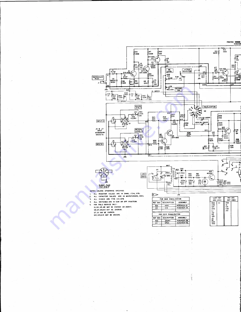 Ampex AG500 Скачать руководство пользователя страница 76