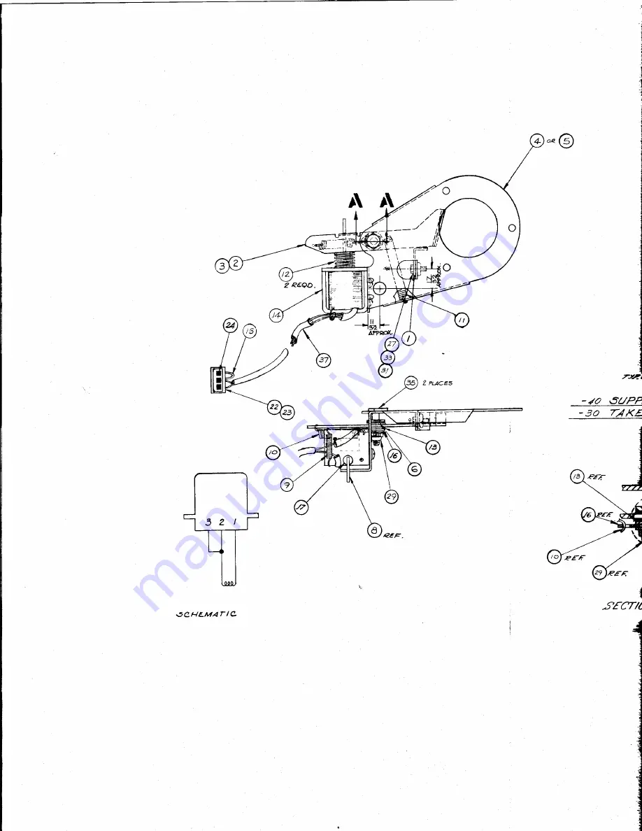 Ampex AG500 Operation And Maintenance Manual Download Page 87