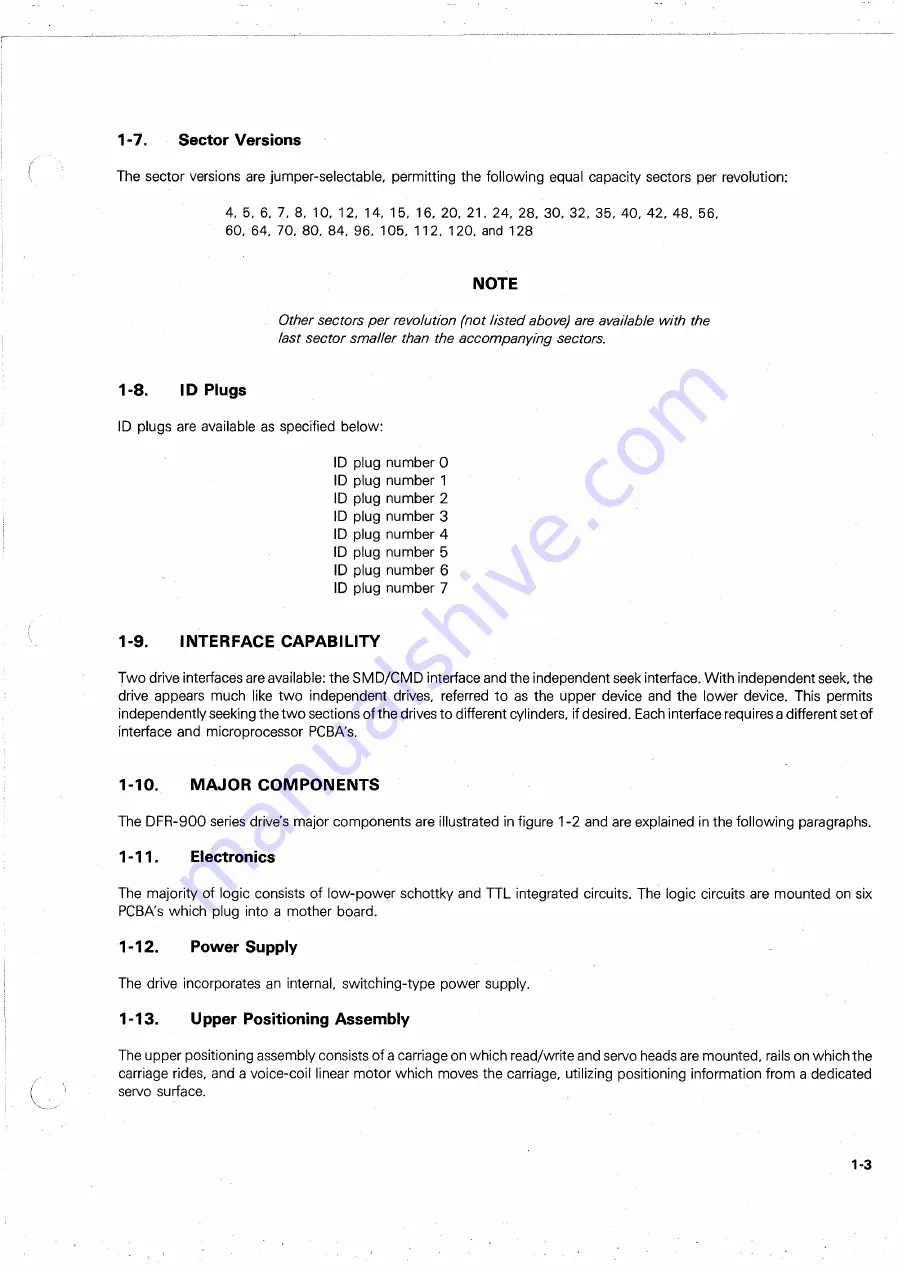 Ampex DFR-932 Operation And Maintenance Manual Download Page 17