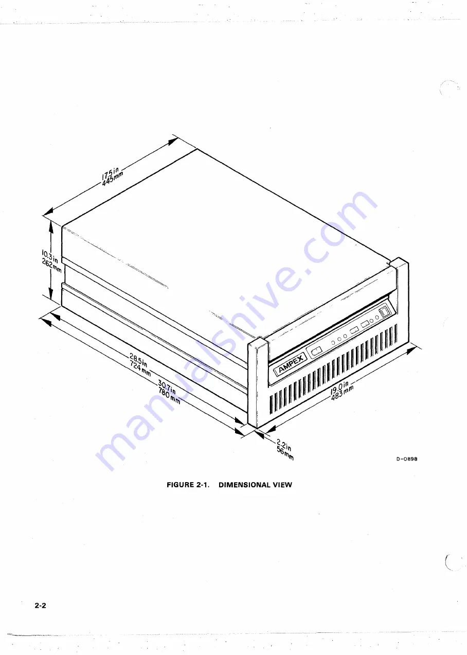 Ampex DFR-932 Operation And Maintenance Manual Download Page 32