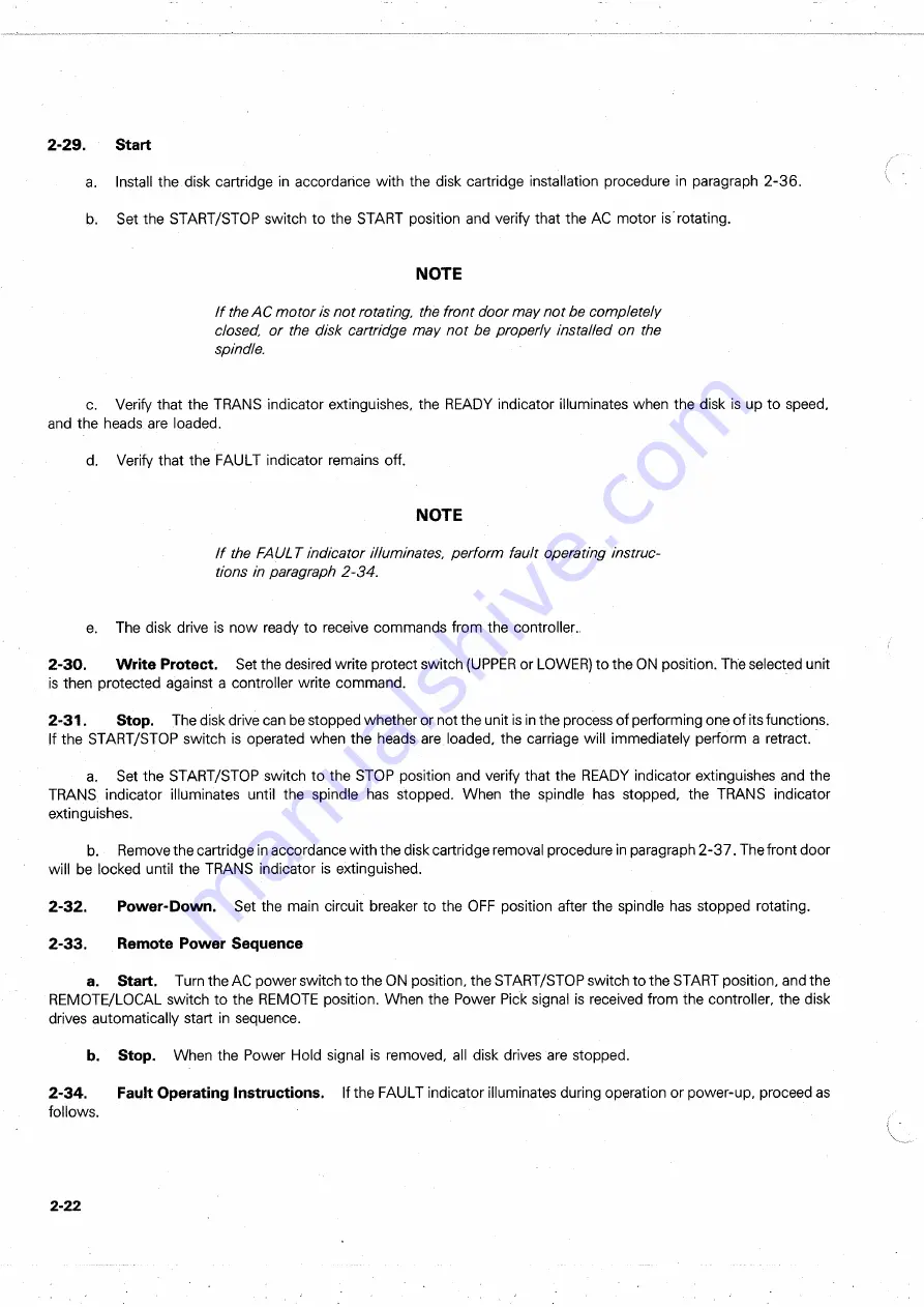 Ampex DFR-932 Operation And Maintenance Manual Download Page 52