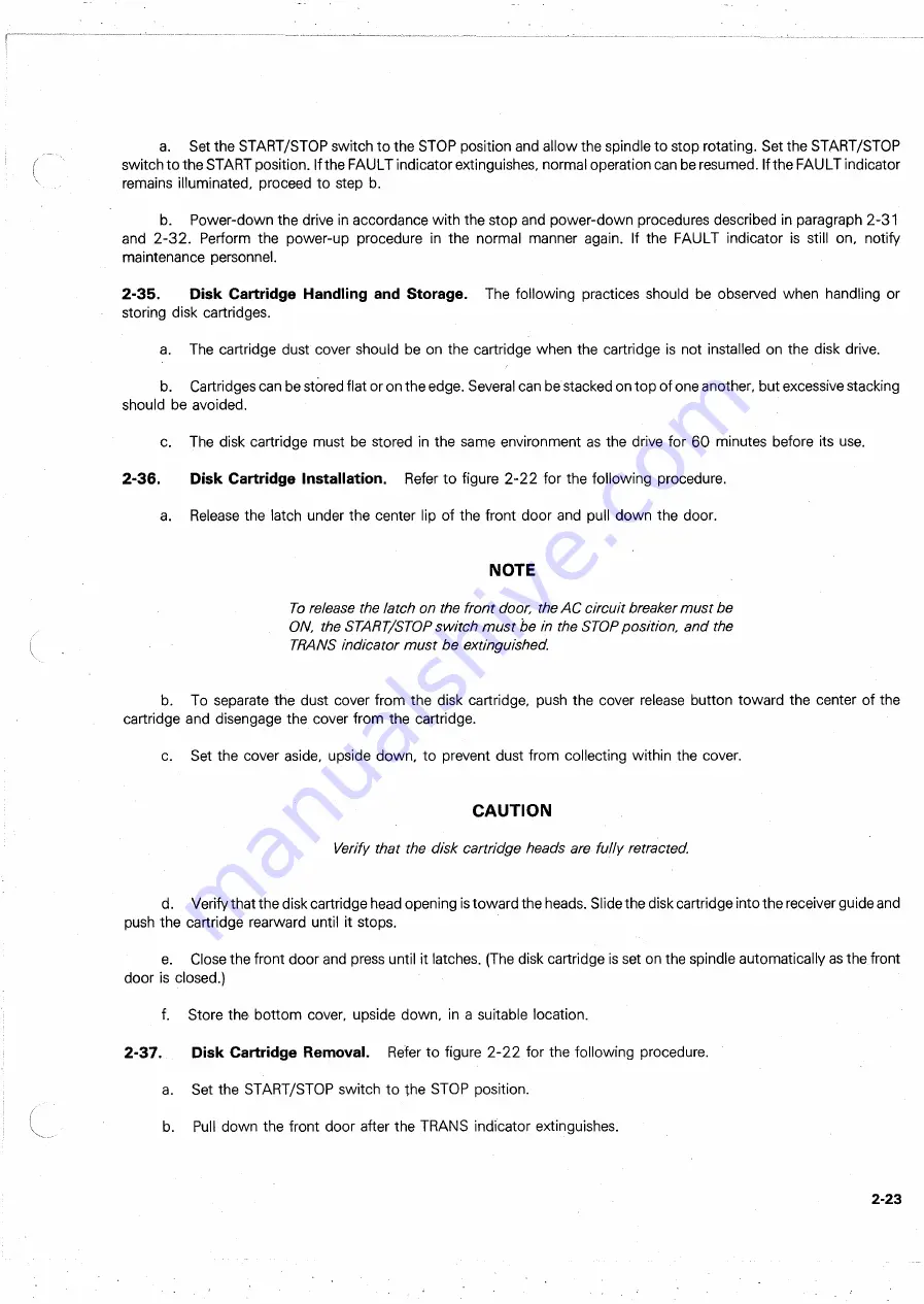 Ampex DFR-932 Operation And Maintenance Manual Download Page 53