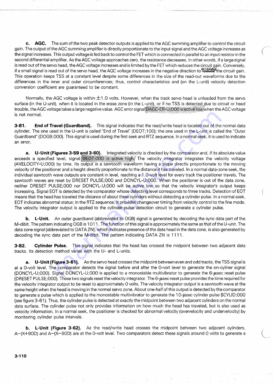 Ampex DFR-932 Operation And Maintenance Manual Download Page 170