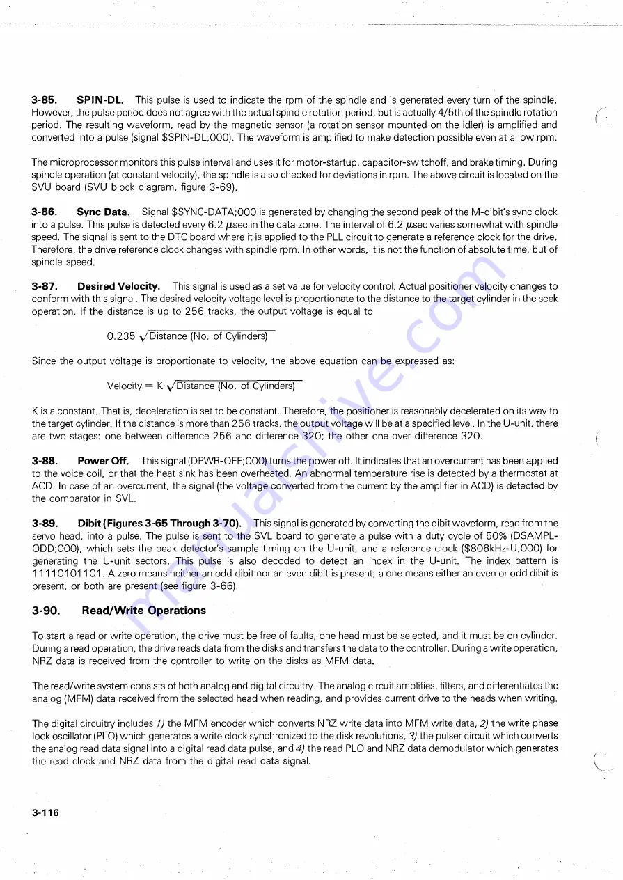 Ampex DFR-932 Operation And Maintenance Manual Download Page 176